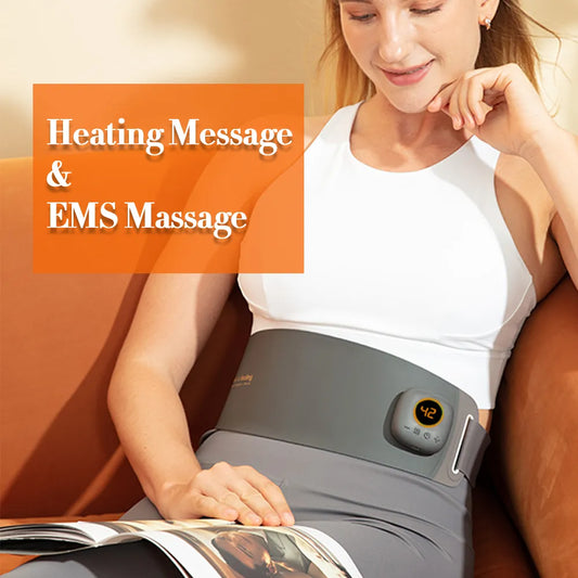 Heating EMS Muscle Stimulator Abdominal Body Massage Slimming Belt